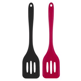 Espatula Vazada Silicone Modern 29,2X6,8Cm - Silicone
