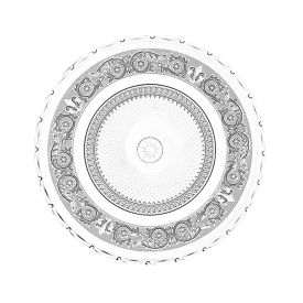 Centro De Mesa Hauskraft De Vidro 30Cm - Eva