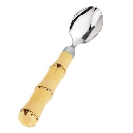 Jogo Colheres De Mesa Lyor Natural 6 Peças - Bambu