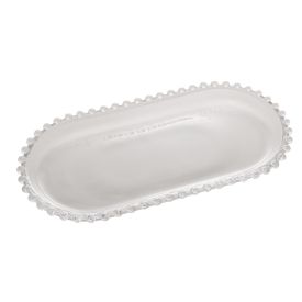 Travessa Oval Wolff Pearl 30Cm - Cristal