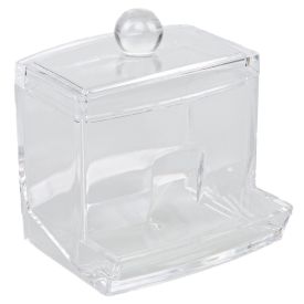 Porta Cotonete Lyor Casa Limpa - Transparente