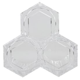 Porta Maquiagem Acrílico Lyor Casa Limpa 13,3Cm - Transparente