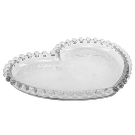 Prato Coração Wolff Pearl 18Cm - Cristal