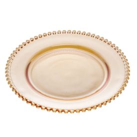 Prato Peral Wolff Âmbar 20Cm - Cristal