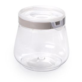 Pote Hermético Flip Plasútil 1,1 Litros - Transparente