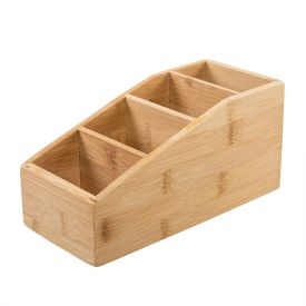 Caixa Organizadora De Controles Clink 22,5Cm - Bambu