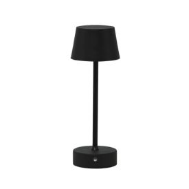 A Luminária De Mesa Led Taschibra Louvre Recarregável - Preto