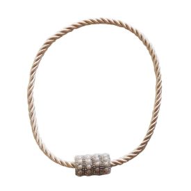 Abraçadeira Infinity Com Imã Bella Arte - Pérola