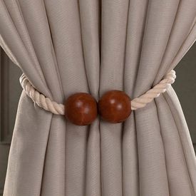 Abraçadeira Magnética Natural Bella Arte - Marrom