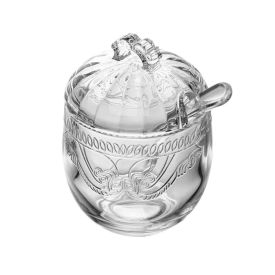 Açucareiro Com Colher Imperial 240Ml Lyor - Cristal