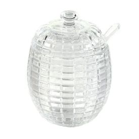Açucareiro Vidro Com Colher Candy Hauskraft 220Ml - Transparente