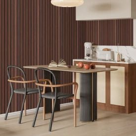 Adesivo Auto Colante 45Cmx2,00 m Conthey - Ripado Marrom