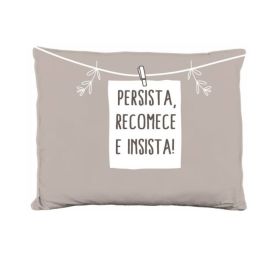 Almofada Decorativa 100% Poliéster Funny Havan Casa - Bege