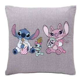 Almofada Decorativa 43X43 Cm Disney Hedrons - Stitch Xepa