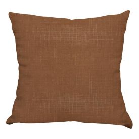 Almofada Decorativa 45X45 Cm Lisa Havan Casa - Marrom Linen