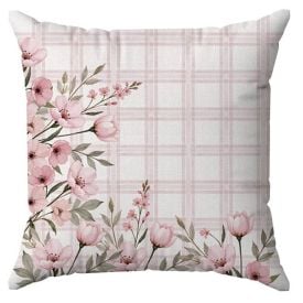 Almofada Decorativa 48X48cm Páscoa Havan Casa - Rosa