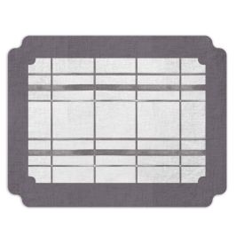 Americano Avulso Viena 35X45 Cm Havan Casa - Linho Cinza Urbano
