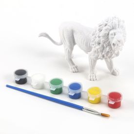 Animais Selvagens Pintura Leão Havan Toys - HBR0695