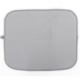 Aparador De Louça 40Cm X 50Cm Microfibra Olinda - Cinza