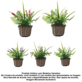 Arranjo de Flor Lirio Florarte 22Cm - Sortido