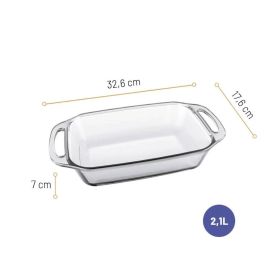 Assadeira Retangular Selleta Marinex 2,1Litros - Nadir