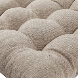 Assento Futton 40X40cm Havan Casa - Taupe