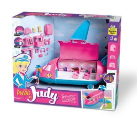 Avião Da Judy Com Acessórios Samba Toys - 0465