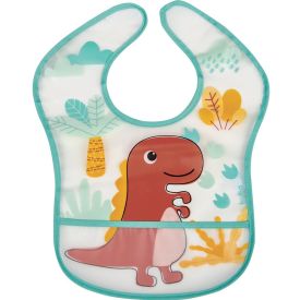Babador Com Bolso Pega Migalhas Buba - Dinossauro