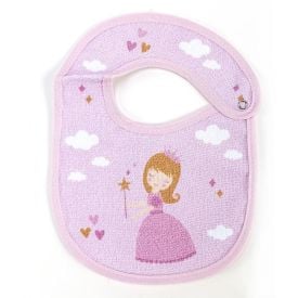 Babador Infantil Estampado Com Forro Havan Baby - Princesa