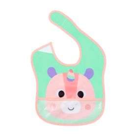 Babador Infantil Com Bolso Bubazoo Buba - Unicórnio 