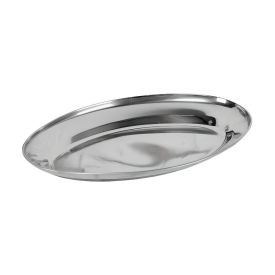 Bandeja Rasa Oval Havan Casa 25Cm - Inox