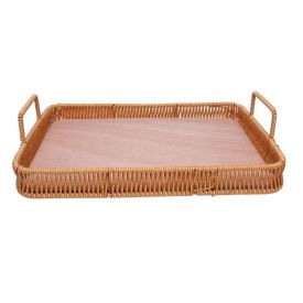 Bandeja Retangular Com Alça Kali 30Cm -  Lyor