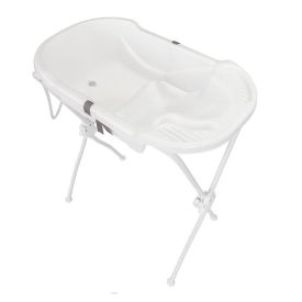 Banheira Infantil Ergonômica Com Suporte Tutti Baby - Branca