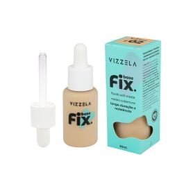 Base Líquida Fix Vizzela Cor 02 - 30ml