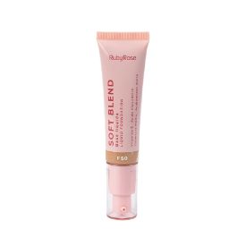 Base Líquida Soft Blend Ruby Rose 30G - Bege Médio Escuro F50
