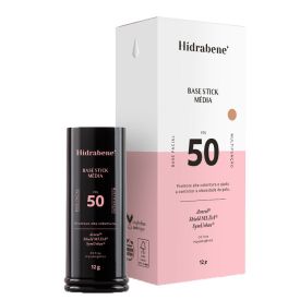 Base Stick Media 12G Hidrabene - Toque Seco