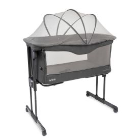 Berço Portátil Co-Bed Donatello Infanti - Cinza Grafite