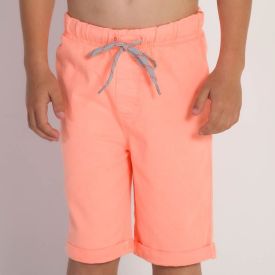 Bermuda 4 a 10 anos Menino Jogger Sarja Hot Dog