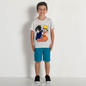 Bermuda 4 a 10 anos Sarja Jogger Play Hot Dog