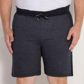 Bermuda Masculina Plus Size Moletom Mormaii Preto Pa