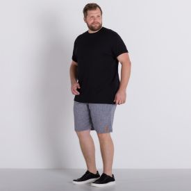 Bermuda Plus Size Jogger Linho Marc Alain
