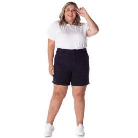 Bermuda Sarja Plus Size 1/2 Coxa Patrícia Foster Mais