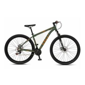 Bicicleta Aro 29 Colli Collina Câmbio Traseiro Shimano - Verde Militar