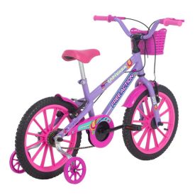 Bicicleta Infantil Aro 16 Mtb Soft Capivara Free Action - Lilás