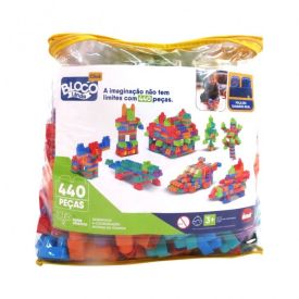 Blocos De Construção Infantil 440 Peças Dismat - XK110