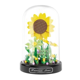 Blocos De Montar Flores Girassol Havan Toys - HBR0917