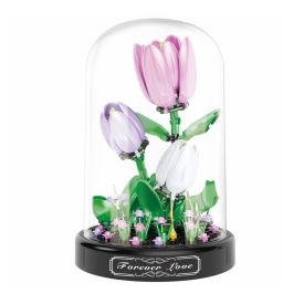 Blocos De Montar Flores Tulipa Havan Toys - HBR0916
