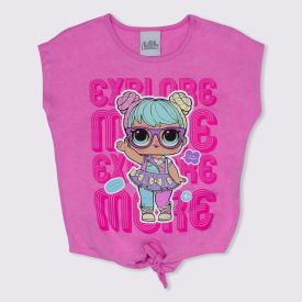 Blusa 1 a 3 anos Explore Boneca Lol Brandili Lavanda