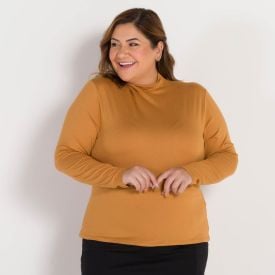 Blusa Gola Alta Viscose Patrícia Foster Mais
