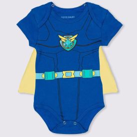 Body de Bebê Menino Silk com Capa Yoyo Baby Royal